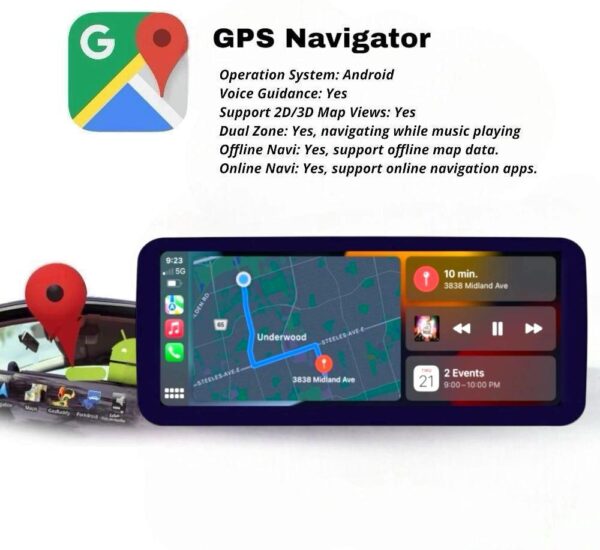 Mercedes GLK 2013-15 android screen - Image 6