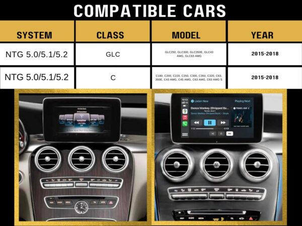 Mercedes C class 2014-18 screen - Image 7