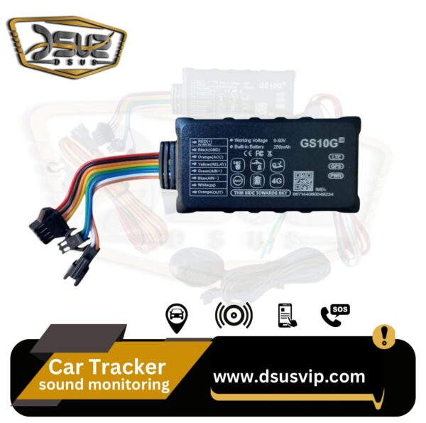 Car GPS Tracker with Mobile APP and Website Control, Multi language support