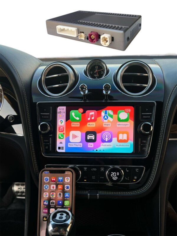 Carplay interface for Bentley
