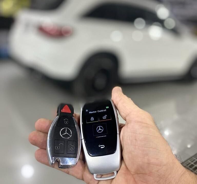 upgrade key mercedes upgrade key, G lass old remote to new push start