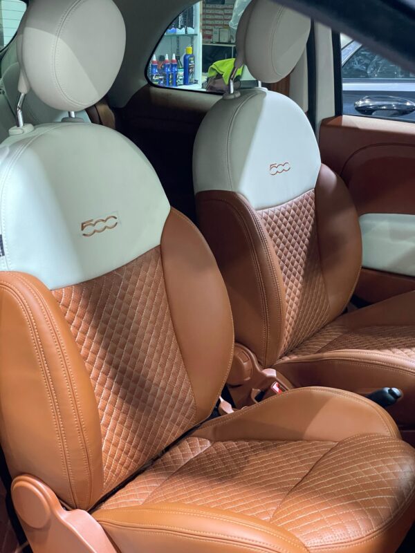upholstery interior, two color upgraded