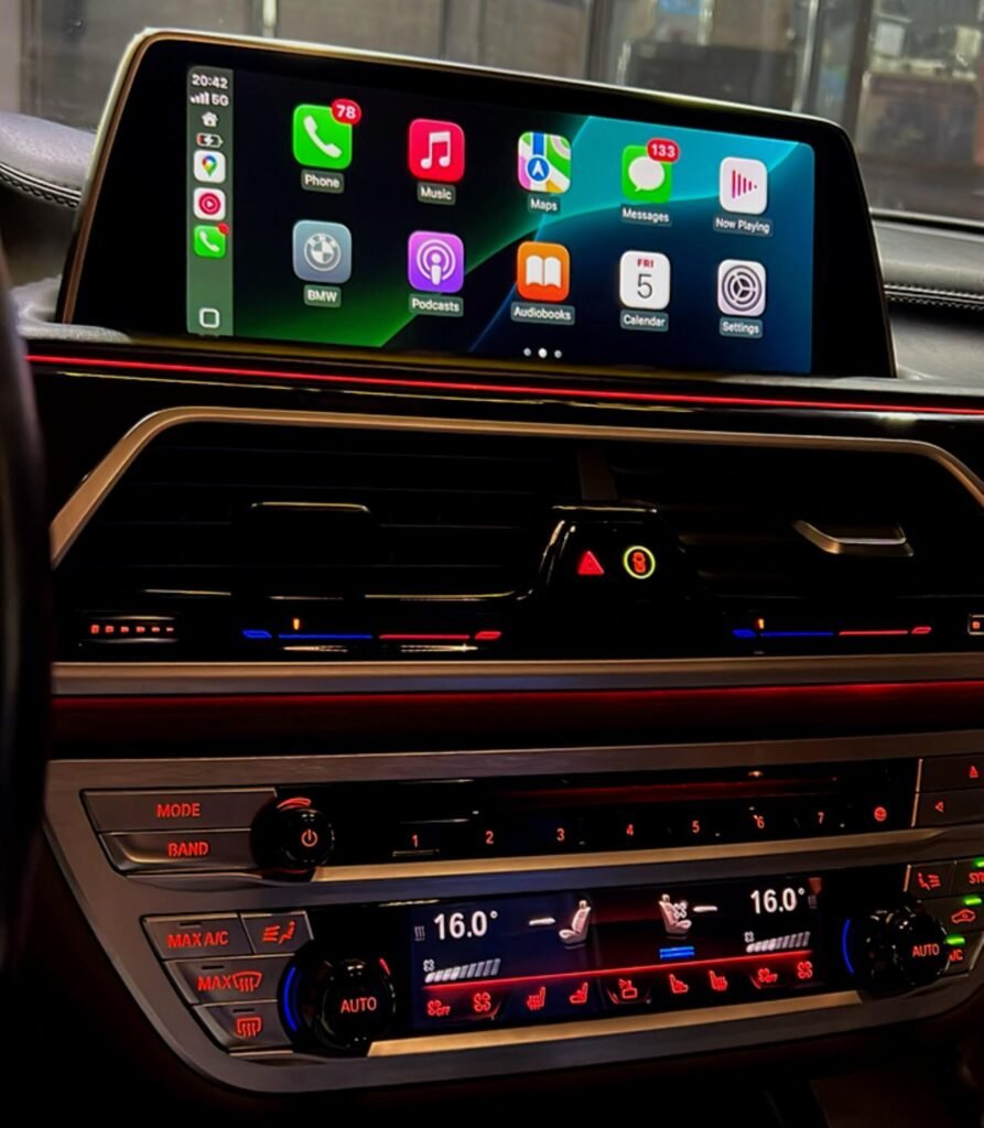 BMW CarPlay activation in Dubai by Weiss Auto Concept – Apple CarPlay coding service